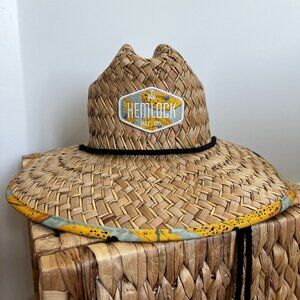 Hemlock Big Kids Banana Print Sun Hat